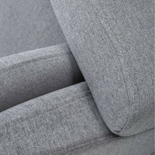 Modern Log Accent Single Sofa