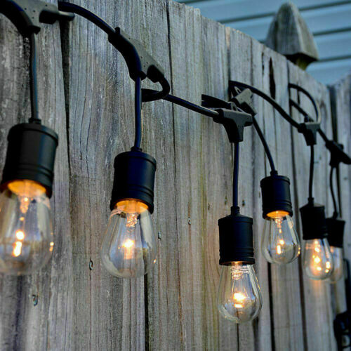 48FT Outdoor Garden LED Waterproof String Lights