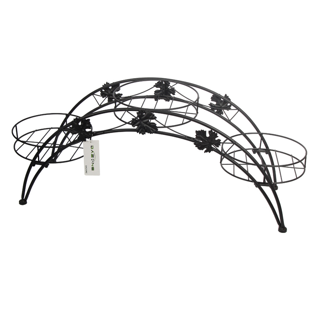 Dazone 3-Tiered Minimal Arch-Rack Potted Plant Stand