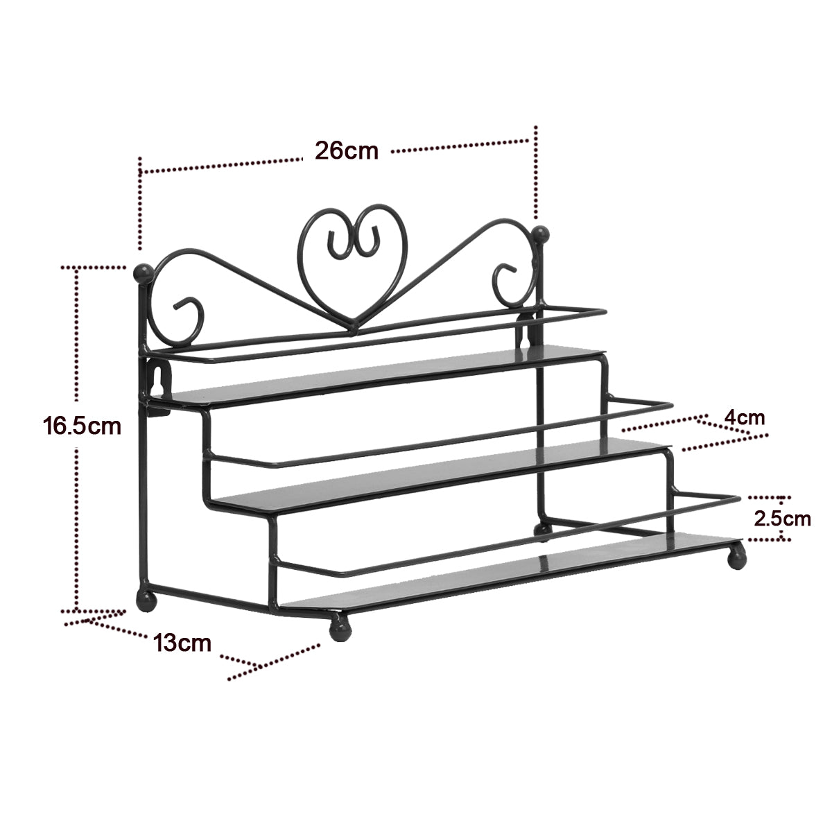 Metal Nail Polish Rack
