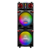 CURUK 9000W Portable Bluetooth Speaker Heavy Bass Sound System Party Dual10" Subwoofer